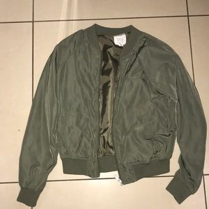 Bomber jacket green, medium